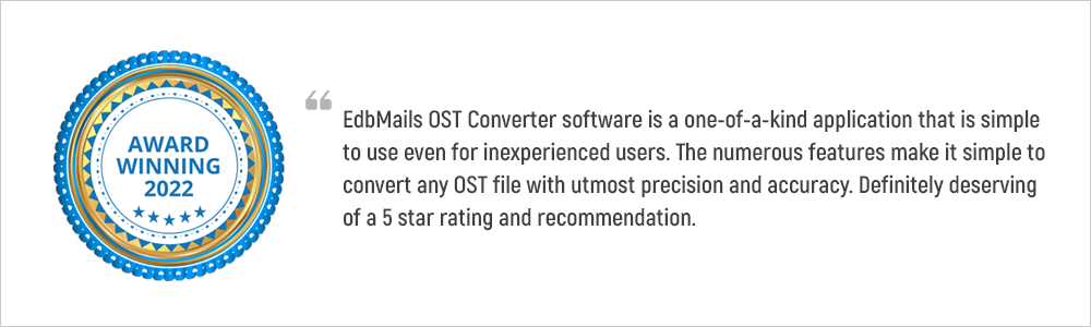 Best method to convert Outlook OST to PST : EdbMails